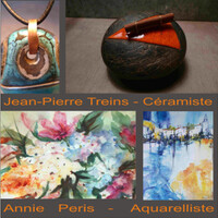exposition tours, peinture, annie Peris, céramique, Jean-Pierre Treins, galerie d'art, le Tunnel 37