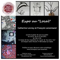 Exposition ferrailles et broderies