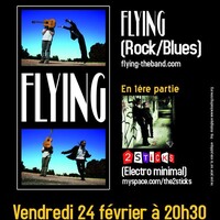 Concert Rock Blues Electro : FLYING @ Le Nautilys (Comines 59)