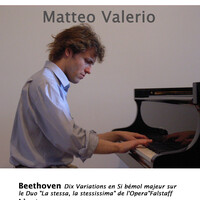 Récital de piano : Matteo Valerio