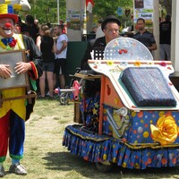 Duo de clowns, musiciens Gaby & Willy