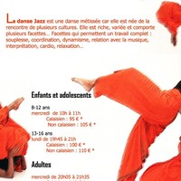 Ouverture de cours de danse jazz à la MPT de Calais