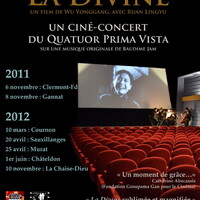 "La Divine" en ciné-concert par le Quatuor Prima Vista le 10 mars à Cournon-d'Auvergne