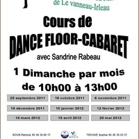 Nouveaux cours de DANCE FLOOR-CABARET sur Le Vanneau