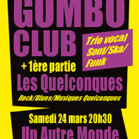 LES QUELCONQUES et GOMBO CLUB en concert