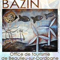 Marie BAZIN expose à L'office de Tourisme du Pays de Beaulieu/Dordogne (19)