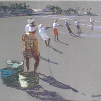 Rêves de Voyages, exposition de peintures de Dominique Blanc