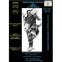 Stages danses africaines 2012 à Marseille avec KONE Ibrahima
