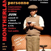 Théâtre: Fils de personne à La celle saint Cloud