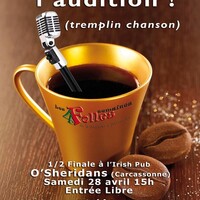 Un café et l'audition !