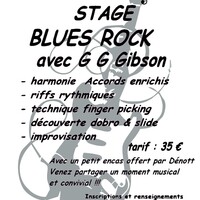 Stage de guitare Blues-Rock avec GG Gibson