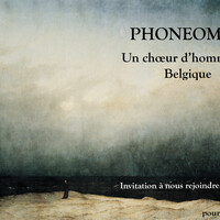 Phoneomen choeur d'hommes en belgique
