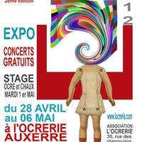 2ème FESTIVAL "COULEUR EN TÊTE" à l'OCRERIE - AUXERRE (Yonne)