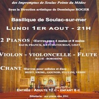 Concert de Musique de Chambre en la Basilique de Soulac