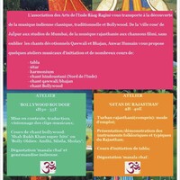 Cours de Musique Indienne avec Râag-Ragîni,Arts of India