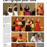 AUDITIONS CHANTEURS/SES LYRIQUES Saison lyrique ATELIER ET TROUPE LYRIQUE DE CÔTE D'OR