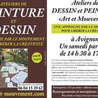 Stages de dessin et peinture "Art et Mouvement" le 5 mai 2012 à Avignon