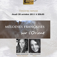 concerts CANTABILE: Mélodies françaises sur l'Orient