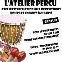 Reprise de l'atelier d'initiation aux percussions le 29 septembre 2010