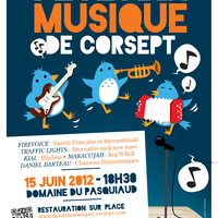 Fete de la musique Corsept le 15 juin 2012