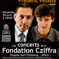 Concert Frédéric Pelassy / Jean-Bernard Hupmann