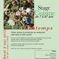 Stage Couleurs/Cuisine printemps