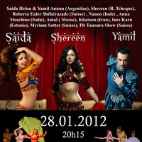 Grand gala 2012 de danse orientale, folklore égyptien, danse persane, tanoura à Vevey