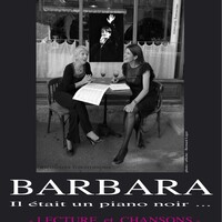 il était un piano noir : BARBARA !