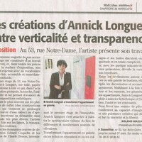 Annick Longuet expose ses peintures