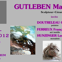 Portes Ouvertes à l'Atelier : Gutleben-Doutreleau-Ferreux-Hunzinger