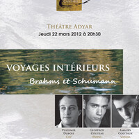 concert CANTABILE: voyages intérieurs - Brahms et Schumann