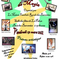 Dîner spectacle Magique de la M.F.R de Buis les Baronnies
