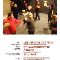 les jeux de l'acteur et la marionnette à gaine -présentations de fin de formation