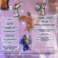 Stage de danse orientale animé par Jasmine ABBAD sur Villeurbanne