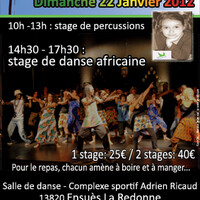 Danse africaine, percussions et Solidarité à Ensuès 