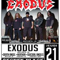 EXODUS + DEATH ANGEL + HEATHEN + SUICIDAL ANGELS