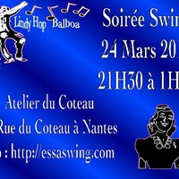 Soirée 100% swing le 24 mars à Nantes