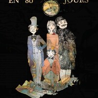 Le Tour du Monde en 80 jours d'après le roman de Jules Vernes. Dès 4 ans