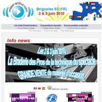 Grande Vente de matèriel de matèriel d'occasion