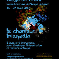 stage de chant : "le chanteur interprète" 