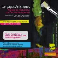 "Langages artistiques" - Ateliers de recherche sur l'art contemporain