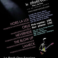 Hors la loi en concert le 26 Mars 2012 au Réservoir (75)