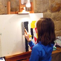 Atelier cours de peinture pour les enfants