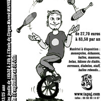 Club TAPAJ, cirque jonglage monocycle et arts de la rue au Mans
