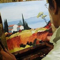 Stage d'été: peinture acrylique et ses médiums