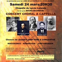 concert choral a cappella