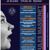Stage de Chant des Rencontres Lyriques de Luchon avec Sylvia Cazeneuve et Caroline Oliveros