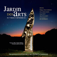 Jardin des Arts 2011 - Alain vuillemet expose 4 sculptures monumentales
