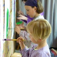 stage de peinture libre pour enfants : "je peins pour moi"