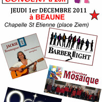 Télethon - concert jeudi 1er décembre à Beaune